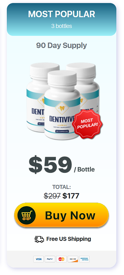 DentiVive - 3 bottles